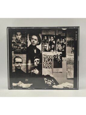 Depeche Mode 101 - 2 CD Set Live Album 1989 Sire Records 9 25853-2 Tested